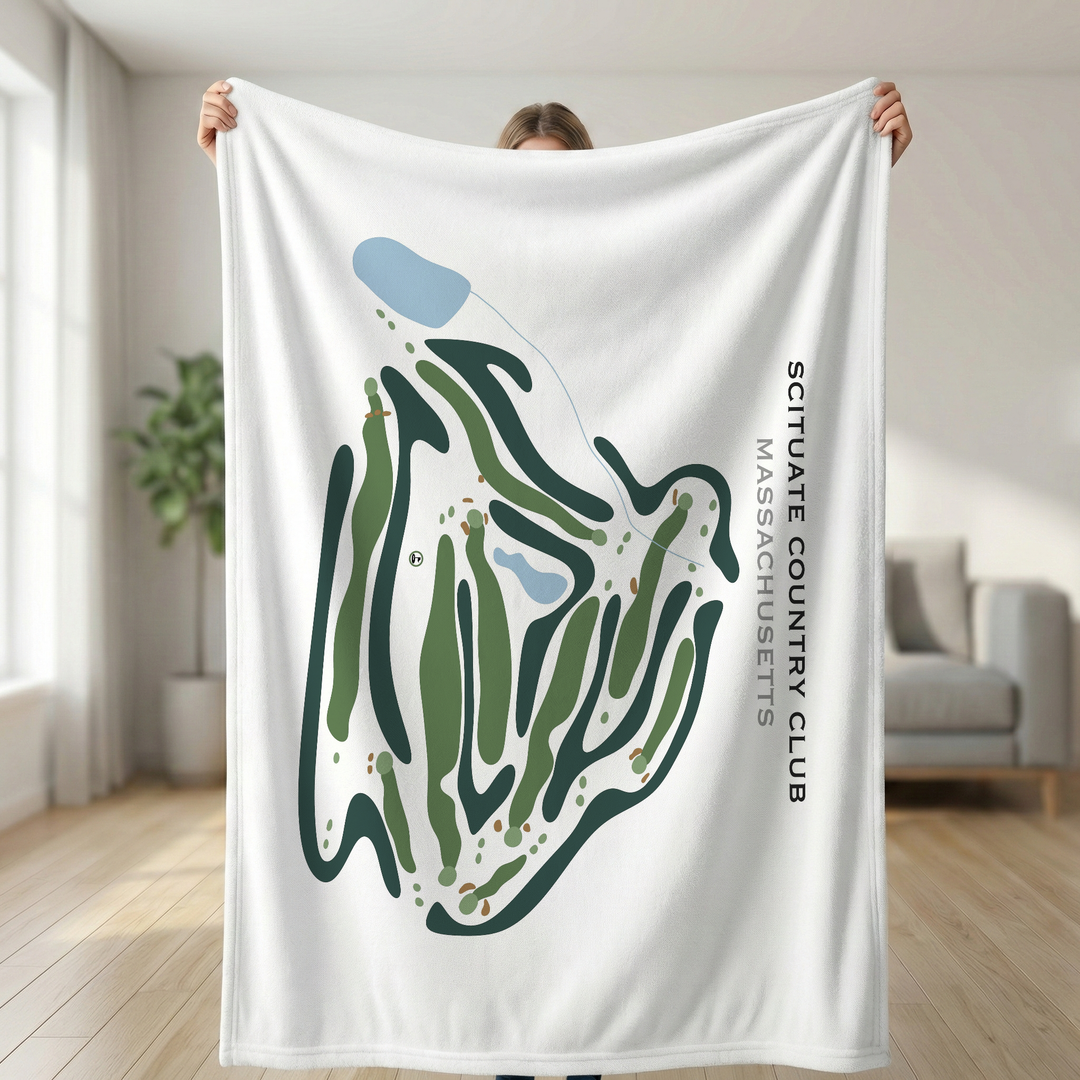 Scituate Country Club, Massachusetts - Printed Golf Courses
