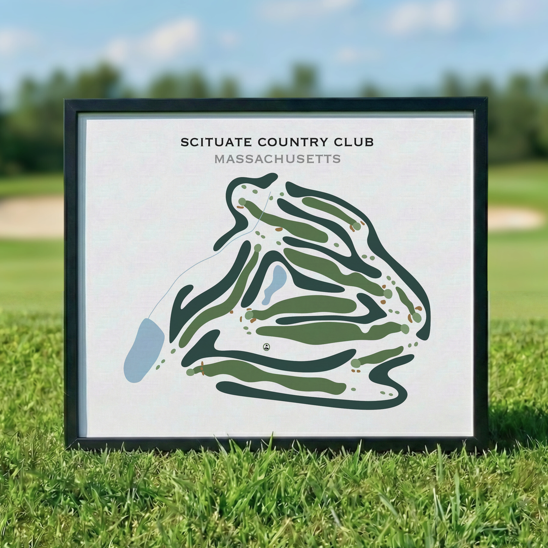 Scituate Country Club, Massachusetts - Printed Golf Courses