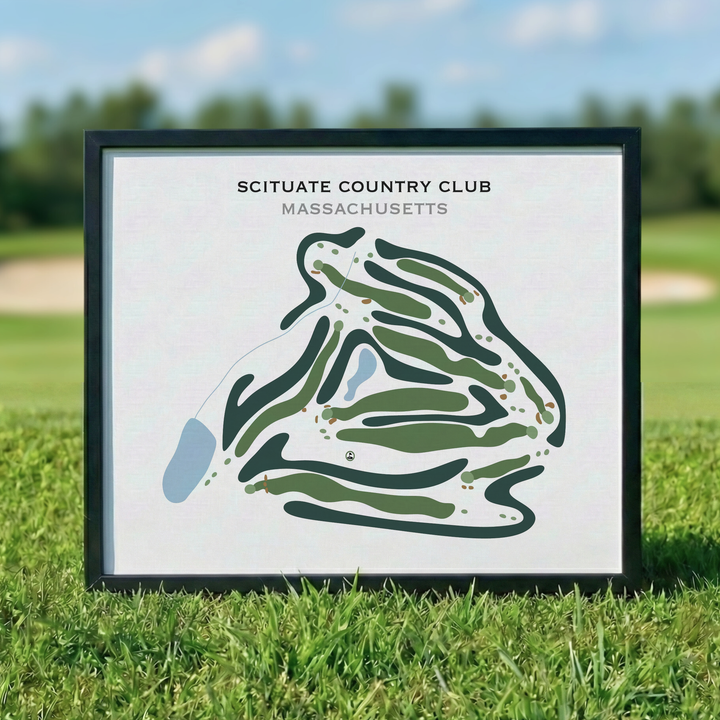 Scituate Country Club, Massachusetts - Printed Golf Courses