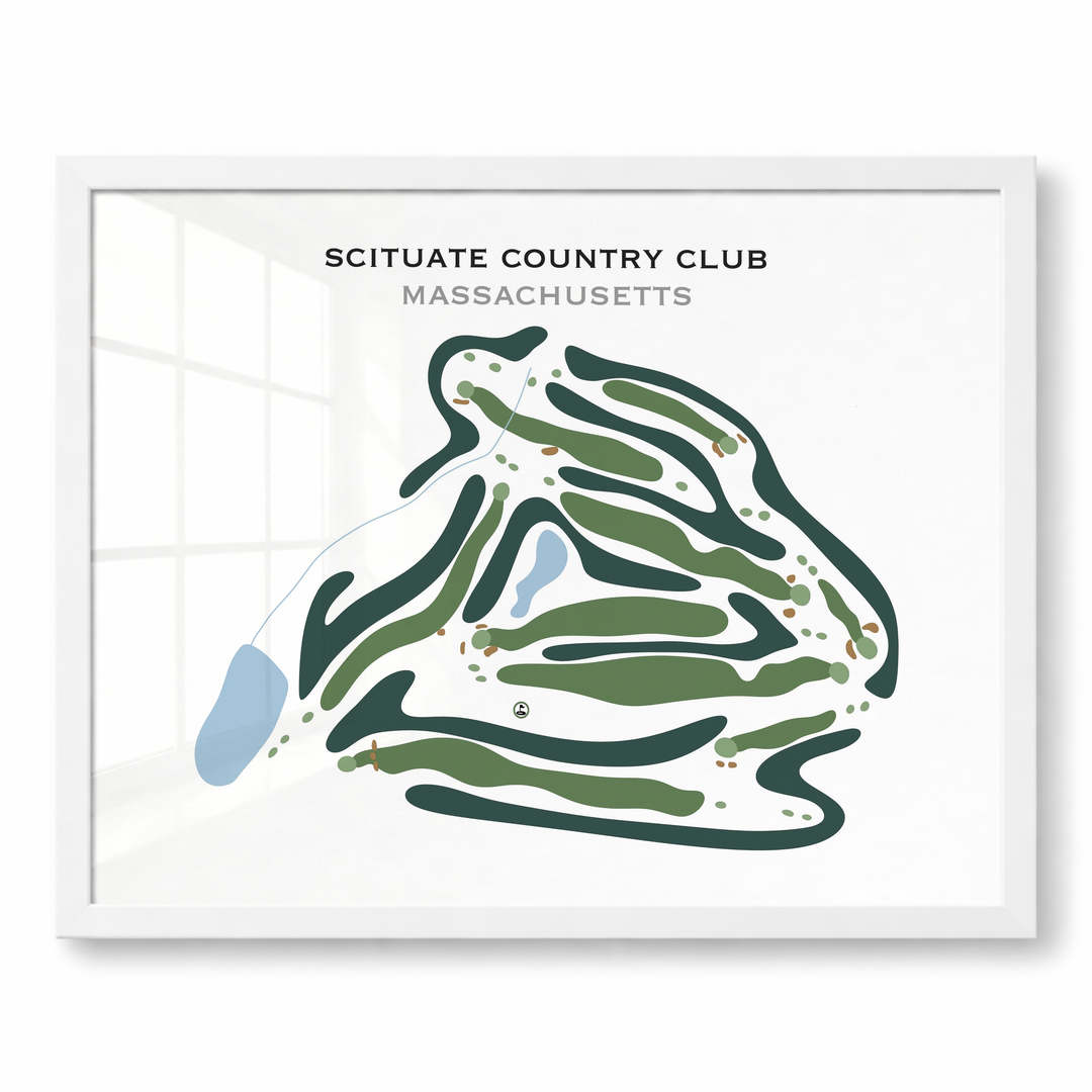 Scituate Country Club, Massachusetts - Printed Golf Courses
