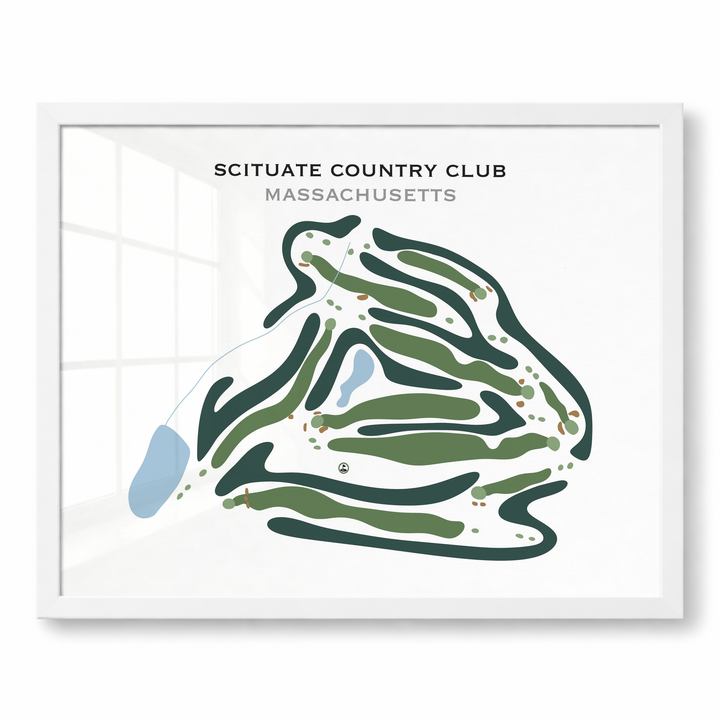 Scituate Country Club, Massachusetts - Printed Golf Courses