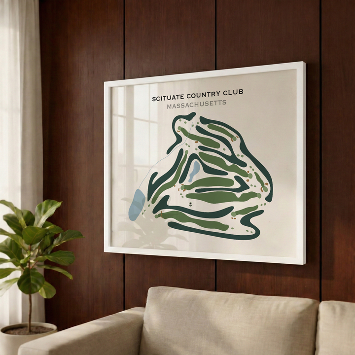Scituate Country Club, Massachusetts - Printed Golf Courses