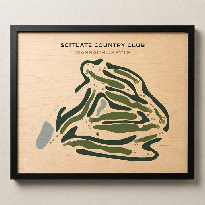 Scituate Country Club, Massachusetts - Printed Golf Courses
