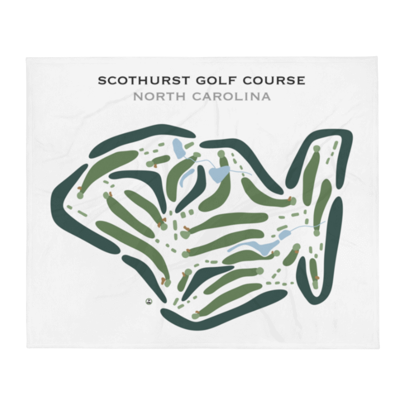 Scothurst Golf Course, North Carolina - Printed Golf Courses