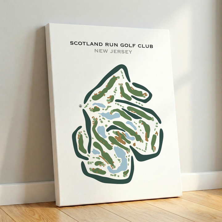 Scotland Run Golf Club, New Jersey - Printed Golf Courses