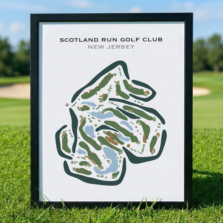 Scotland Run Golf Club, New Jersey - Printed Golf Courses