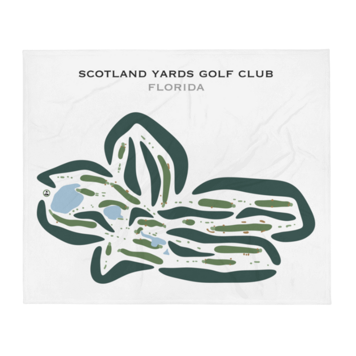 Scotland Yards Golf Club, Florida - Printed Golf Courses