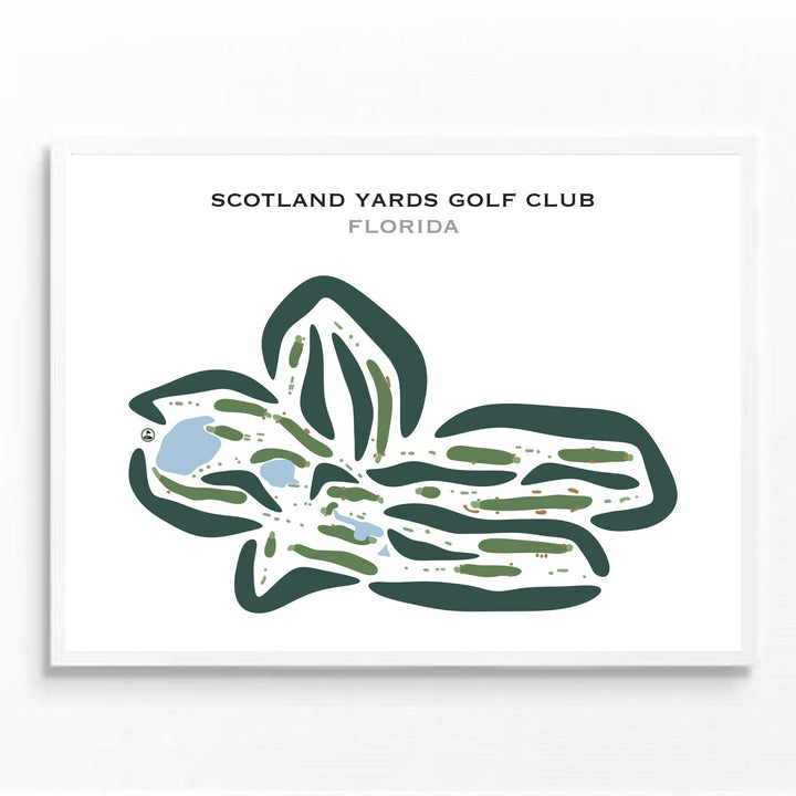 Scotland Yards Golf Club, Florida - Printed Golf Courses