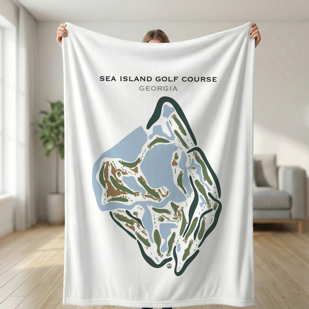 Sea Island Golf Course, Georgia - Printed Golf Courses