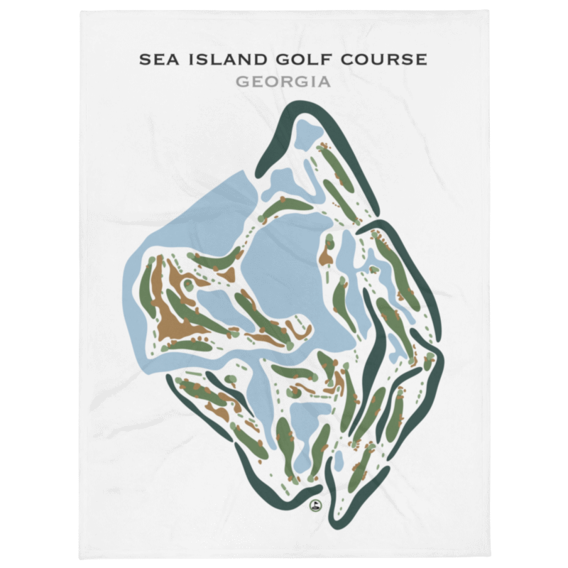 Sea Island Golf Course, Georgia - Printed Golf Courses
