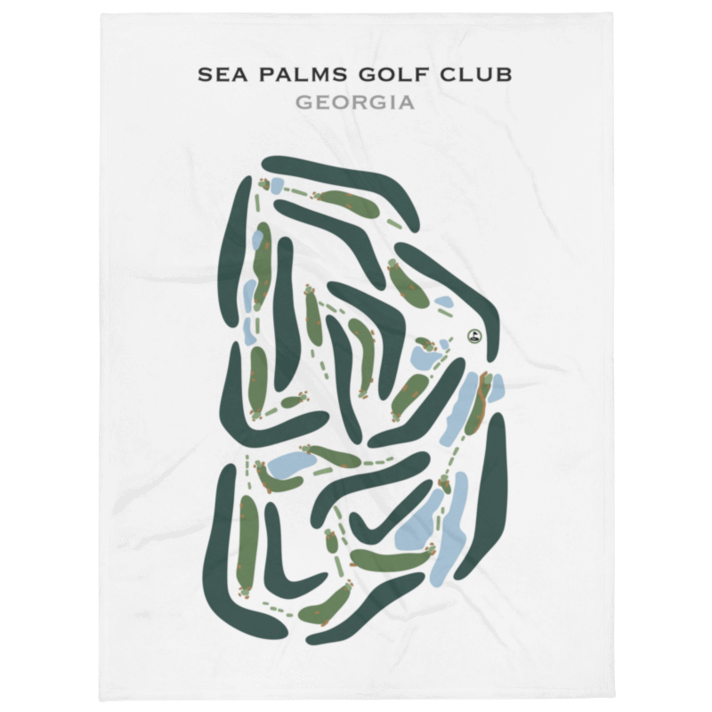 Sea Palms Golf Club, Georgia - Printed Golf Courses