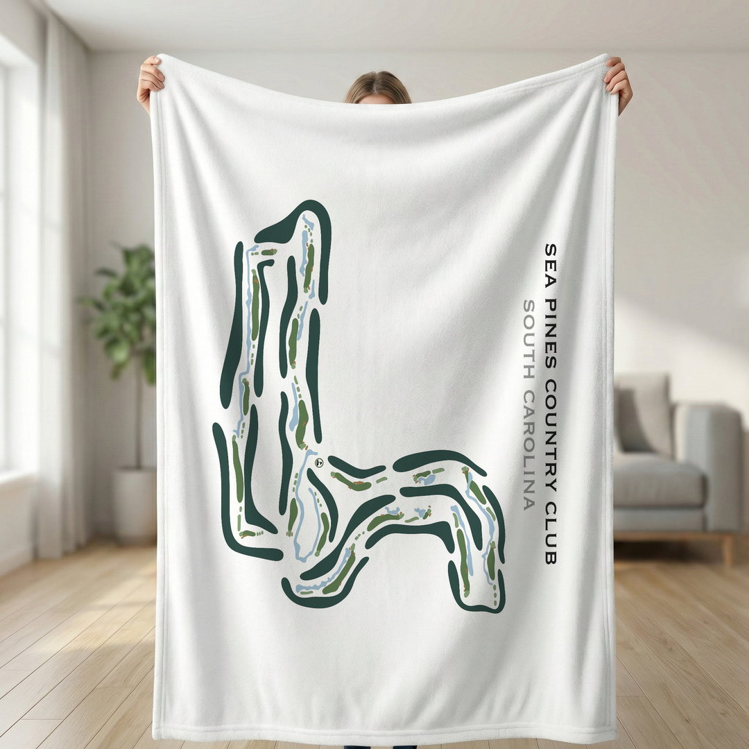 Sea Pines Country Club, South Carolina - Printed Golf Course