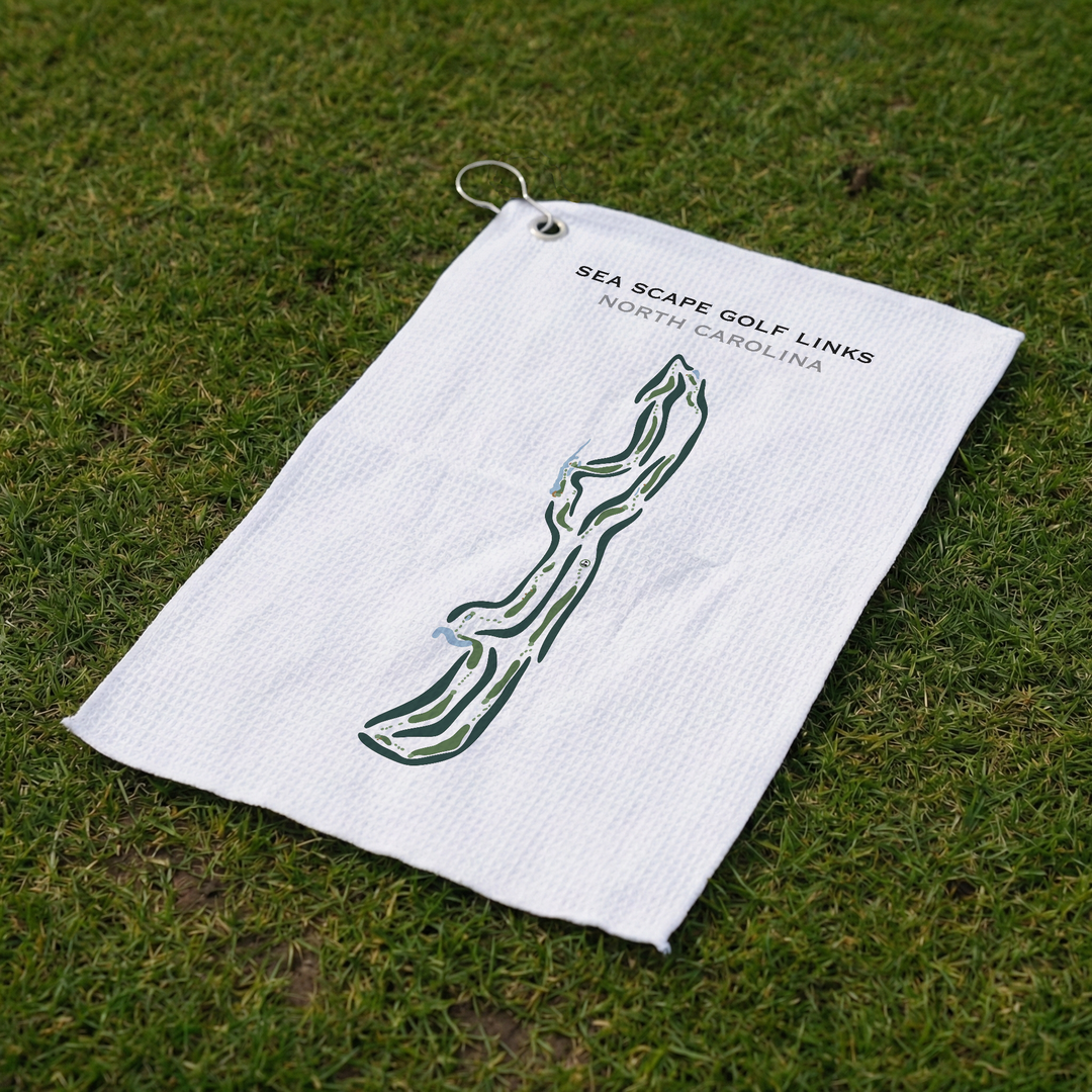 Sea Scape Golf Links, North Carolina - Printed Golf Courses