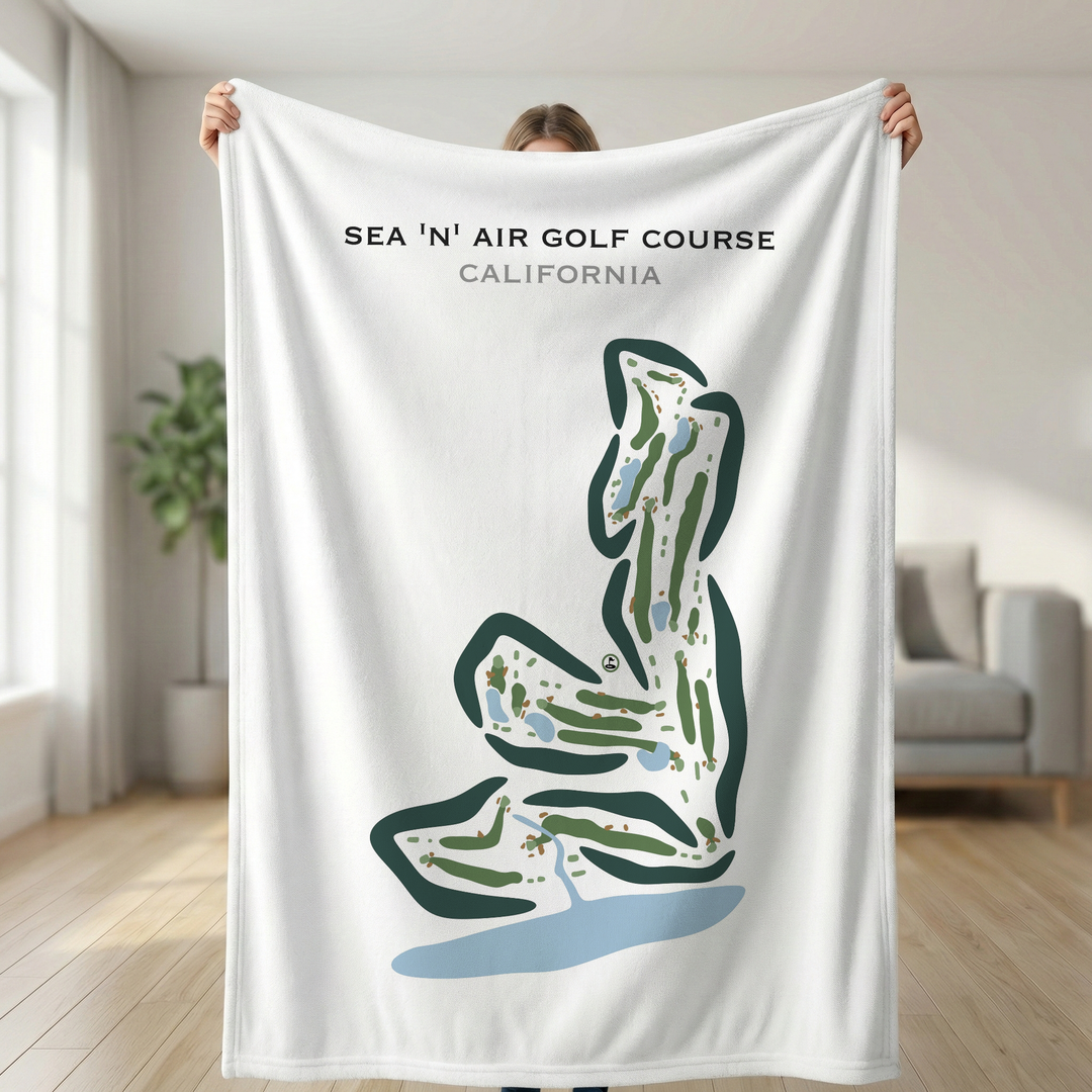 Sea 'N Air Golf Club, California - Printed Golf Courses