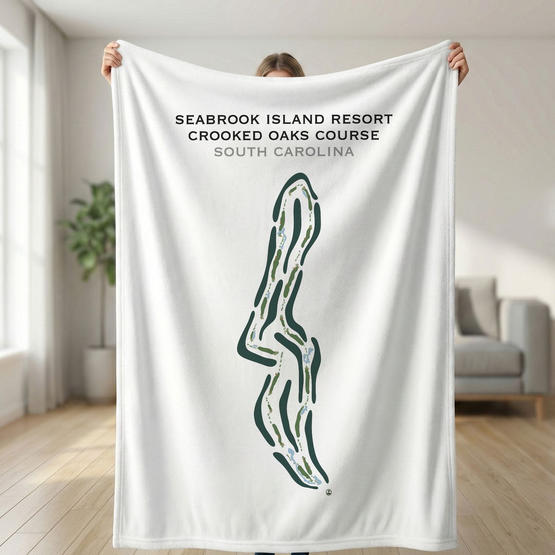 Seabrook Island Resort, Crooked Oaks Golf Course, South Carolina - Printed Golf Course