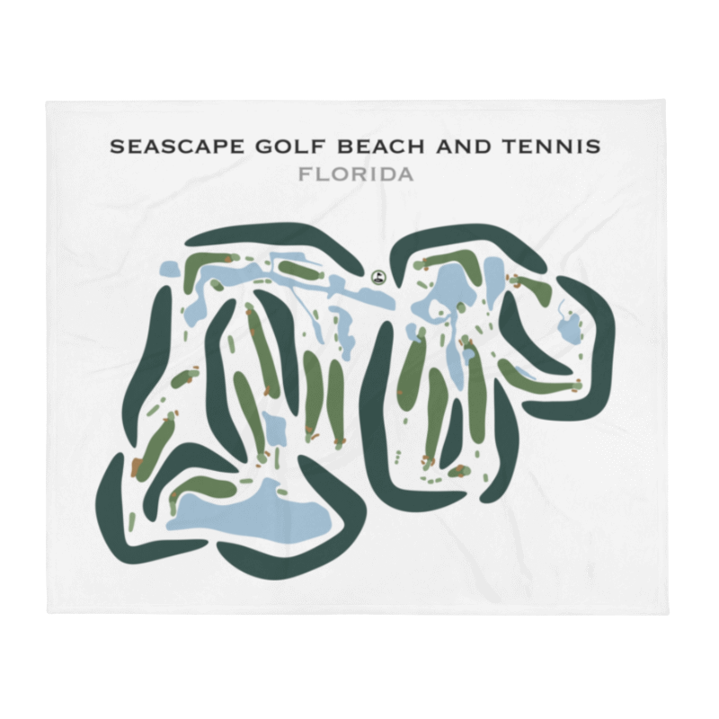Seascape Golf Beach and Tennis, Florida - Printed Golf Courses