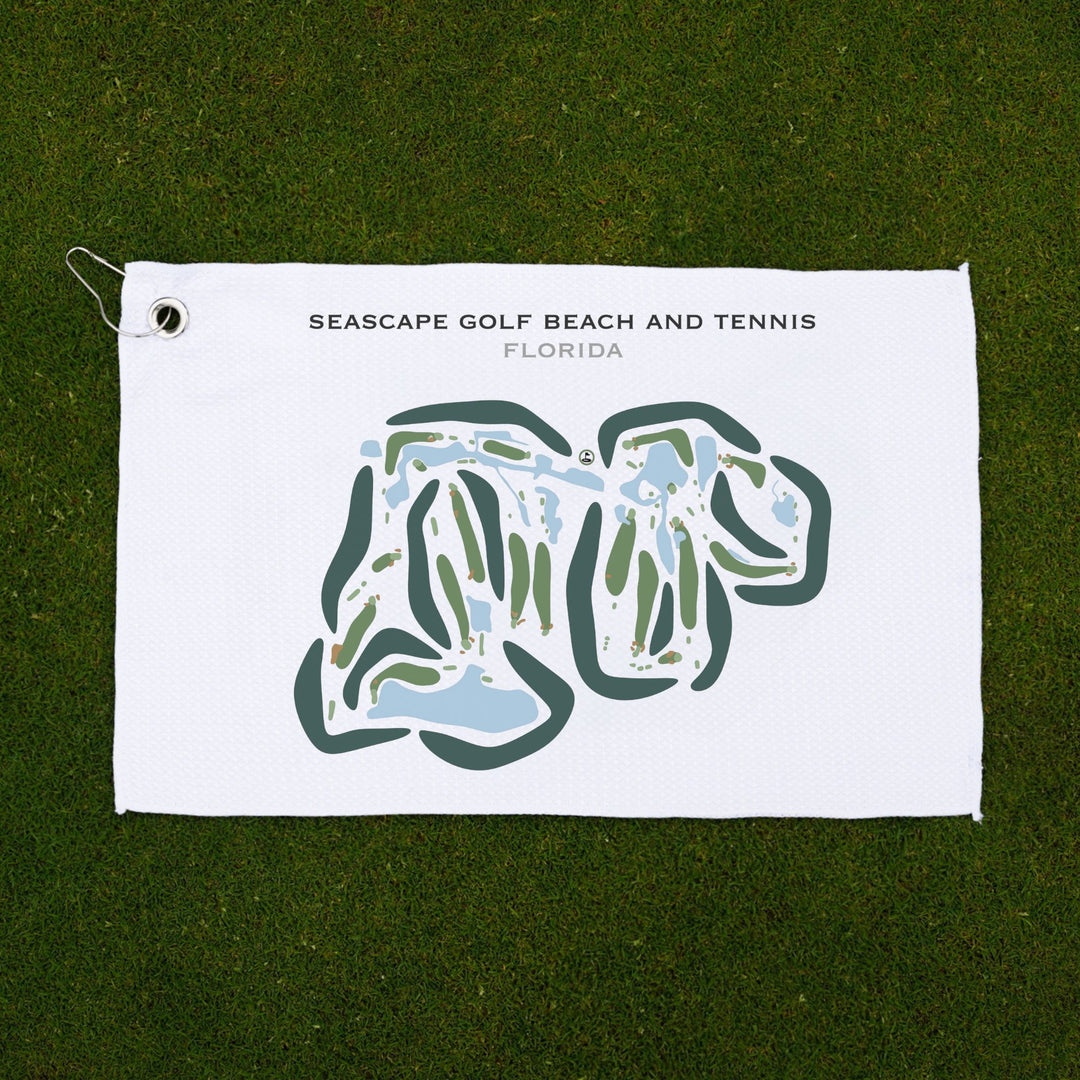 Seascape Golf Beach and Tennis, Florida - Printed Golf Courses