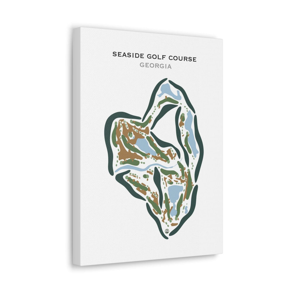 Seaside Golf Course, Georgia - Printed Golf Courses - Golf Course Prints