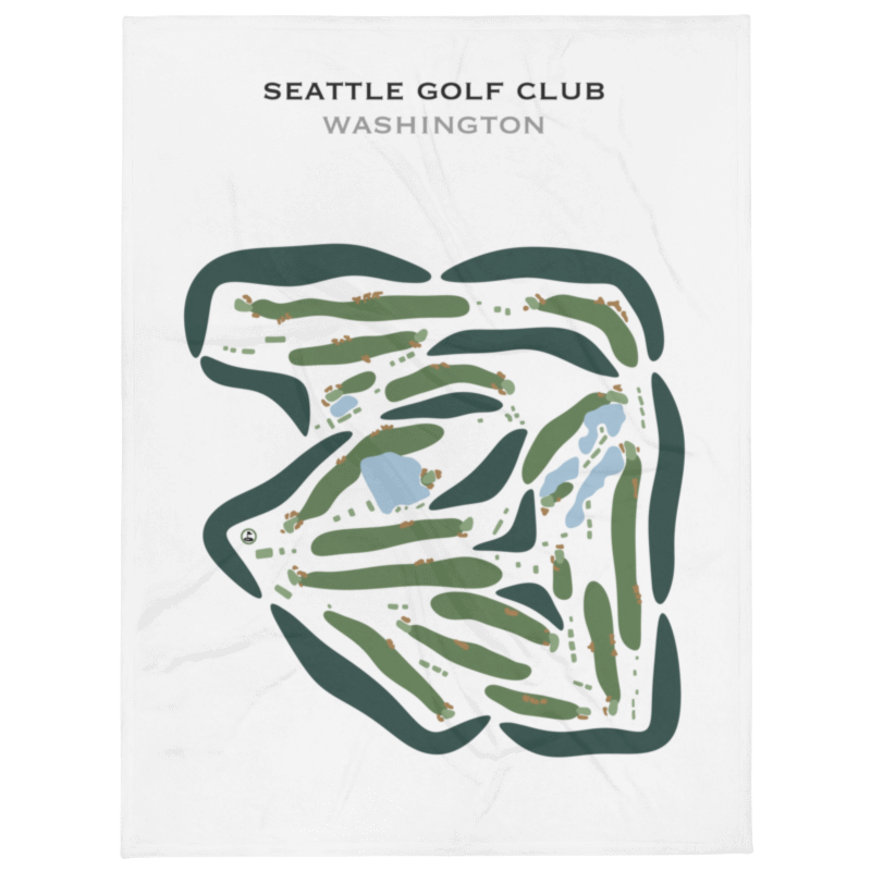 Seattle Golf Club, Washington - Printed Golf Courses
