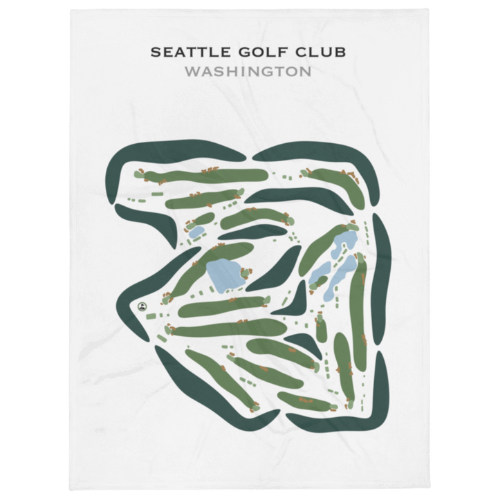 Seattle Golf Club, Washington - Printed Golf Courses