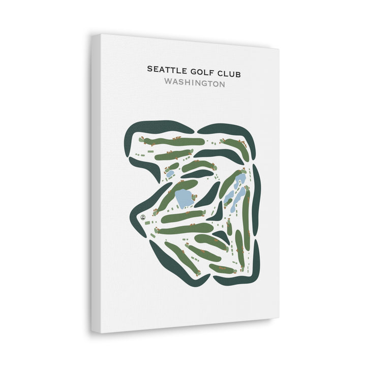 Seattle Golf Club, Washington - Printed Golf Courses