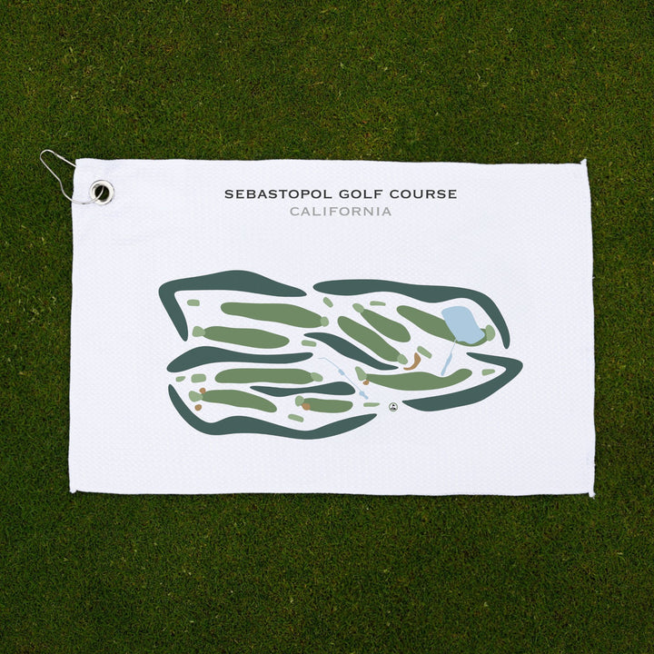 Sebastopol Golf Course, California - Printed Golf Courses