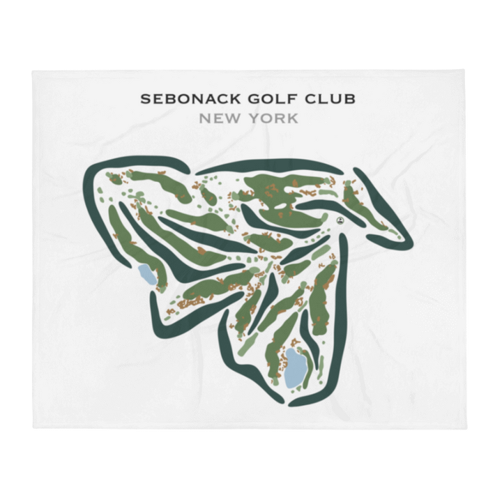 Sebonack Golf Club, New York - Printed Golf Courses