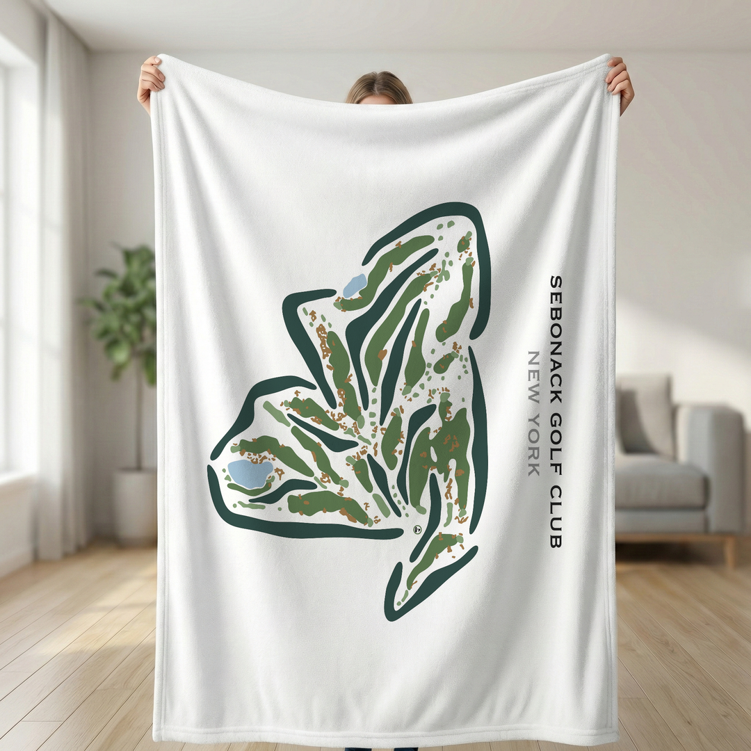 Sebonack Golf Club, New York - Printed Golf Courses