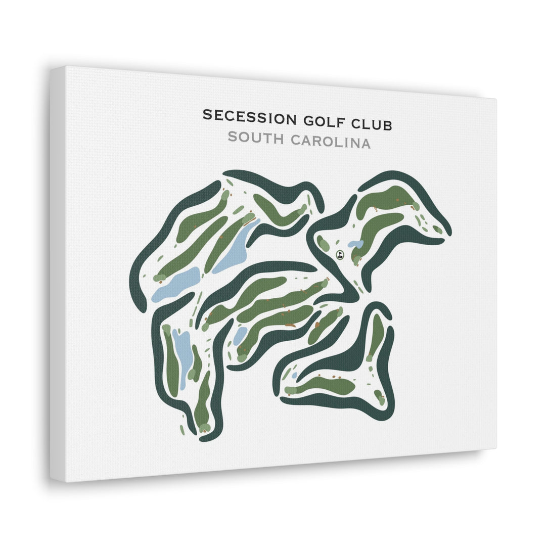 Secession Golf Club, South Carolina - Printed Golf Courses