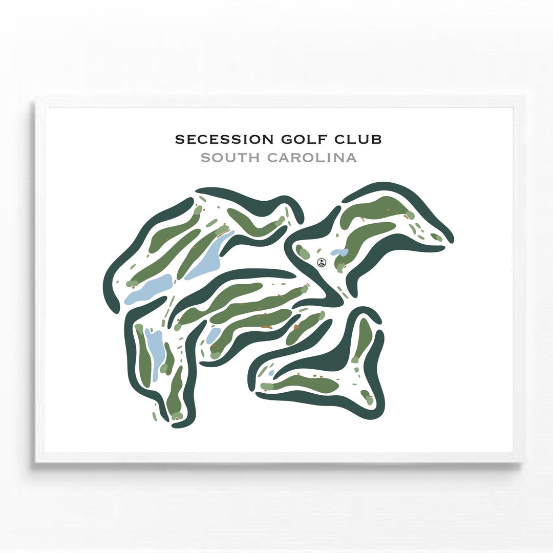 Secession Golf Club, South Carolina - Printed Golf Courses