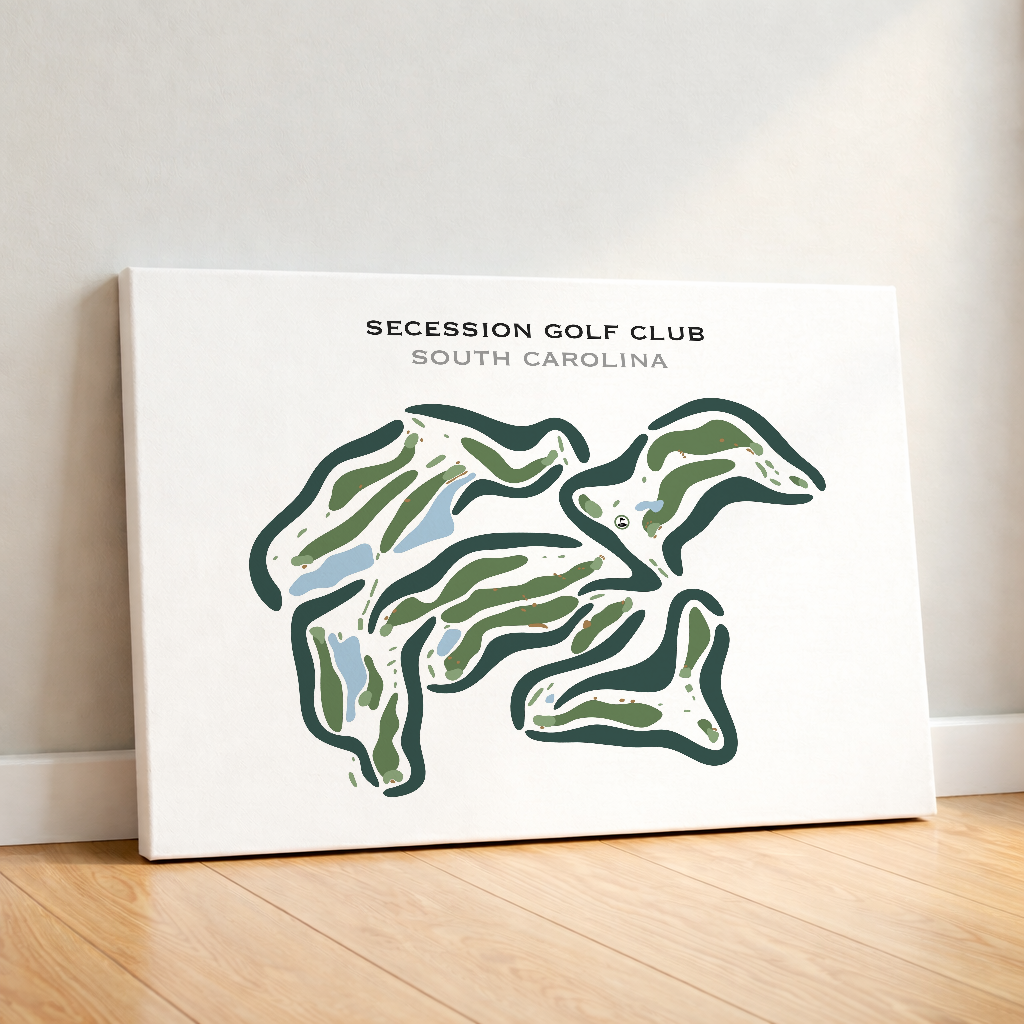 Secession Golf Club, South Carolina - Printed Golf Courses