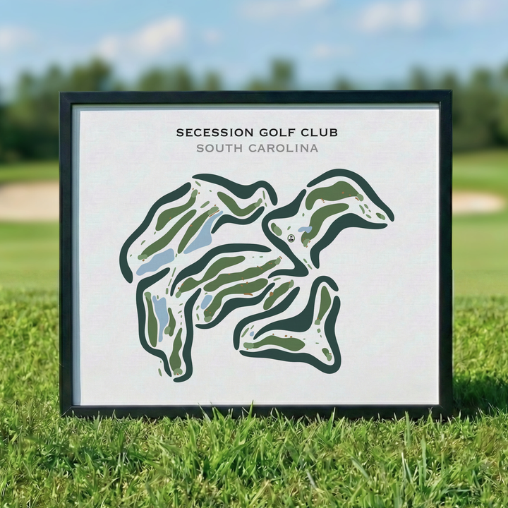 Secession Golf Club, South Carolina - Printed Golf Courses
