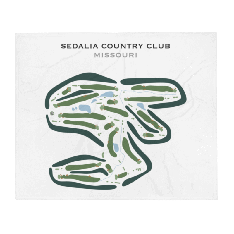 Sedalia Country Club, Missouri - Printed Golf Courses