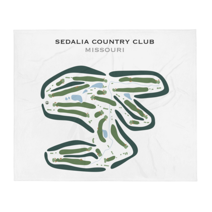 Sedalia Country Club, Missouri - Printed Golf Courses