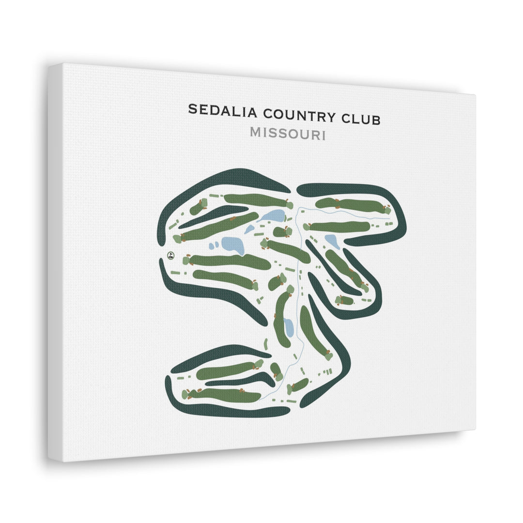 Sedalia Country Club, Missouri - Printed Golf Courses