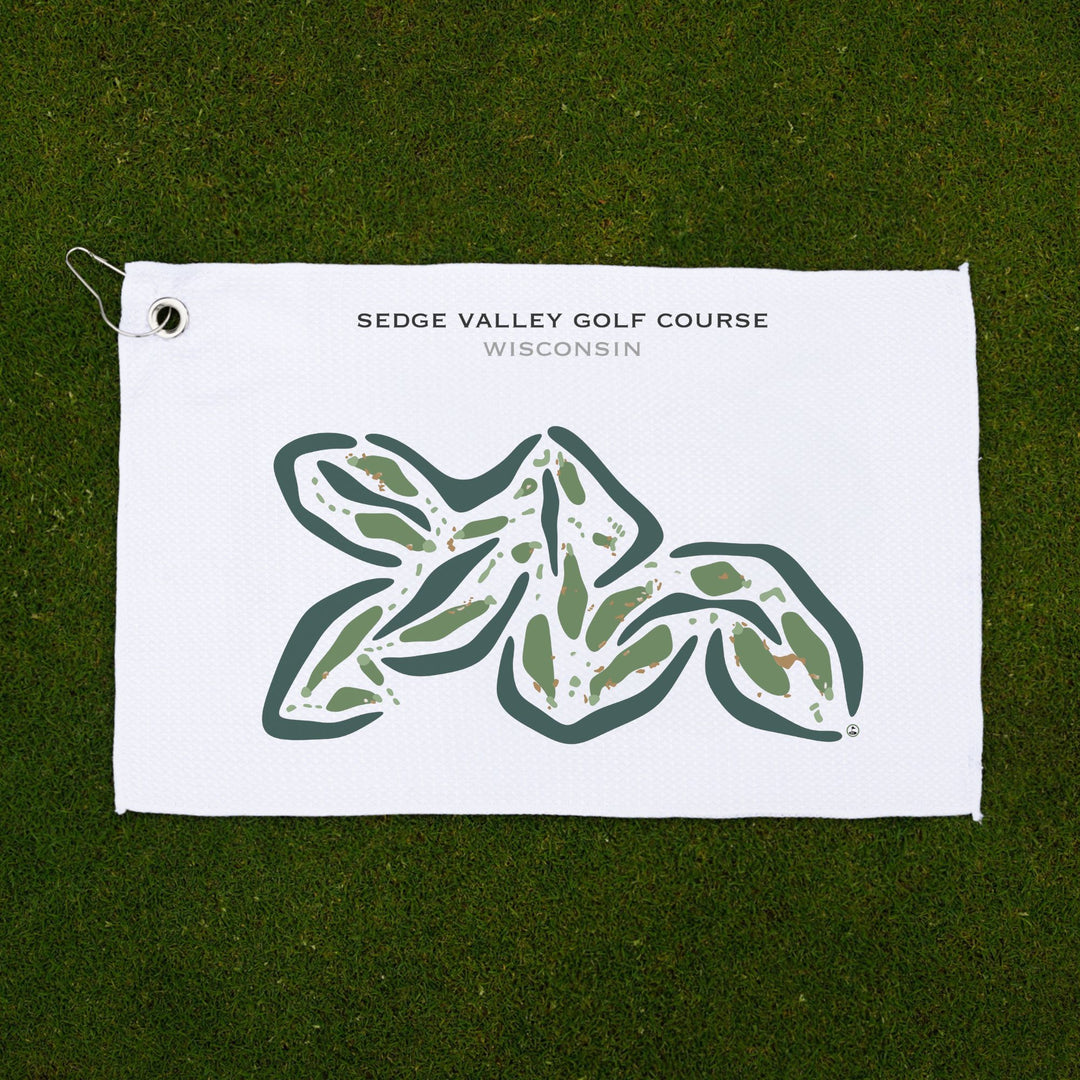 Sedge Valley Golf Course, Wisconsin - Printed Golf Courses