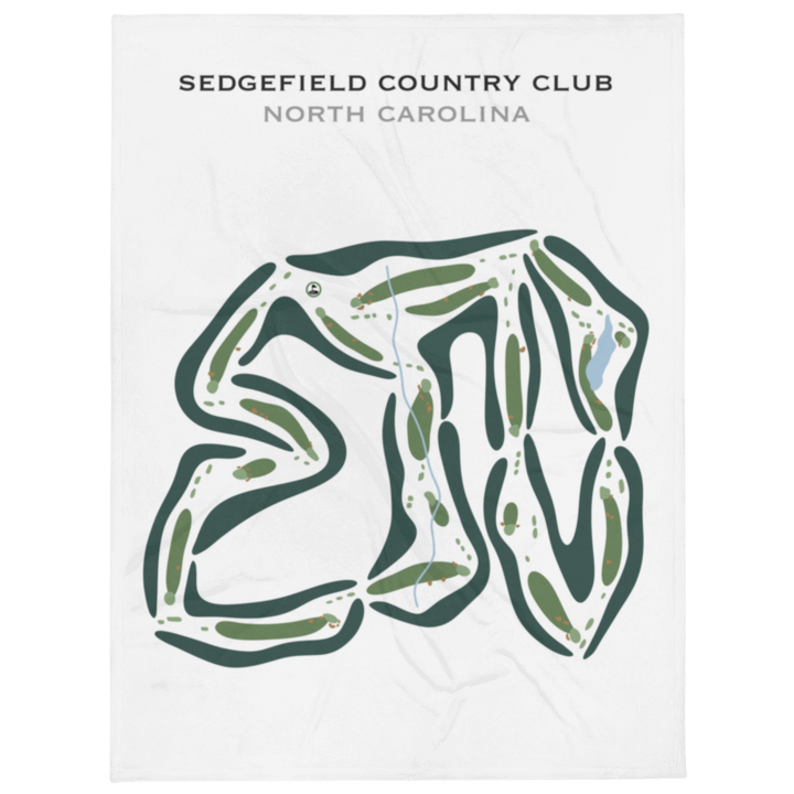 Sedgefield Country Club, North Carolina - Printed Golf Courses