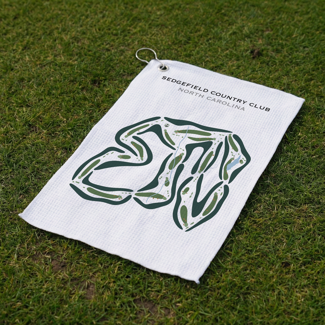 Sedgefield Country Club, North Carolina - Printed Golf Courses