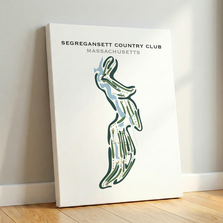 Segregansett Country Club, Massachusetts - Printed Golf Courses
