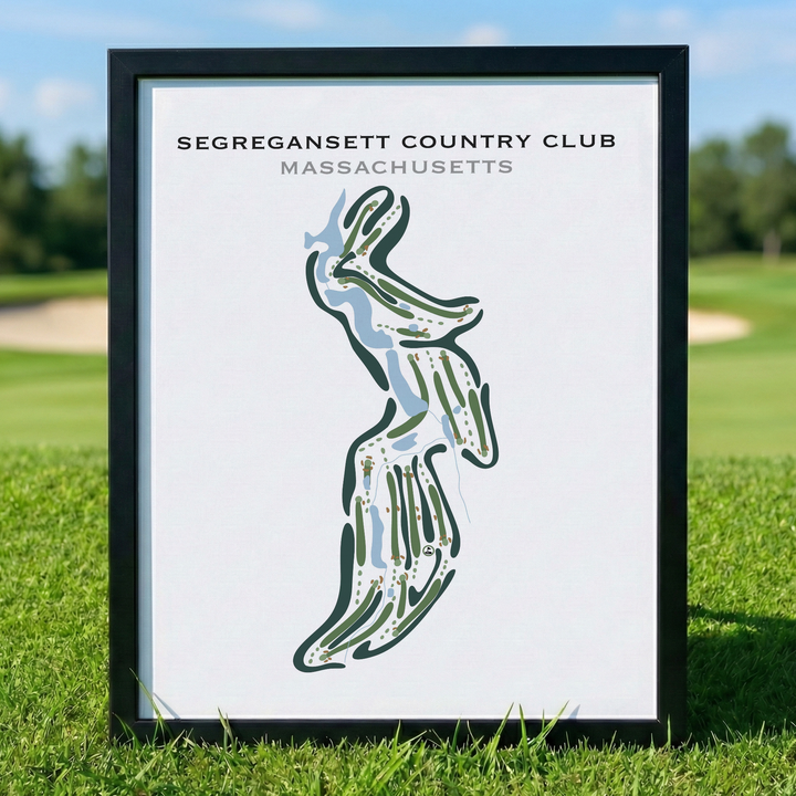 Segregansett Country Club, Massachusetts - Printed Golf Courses