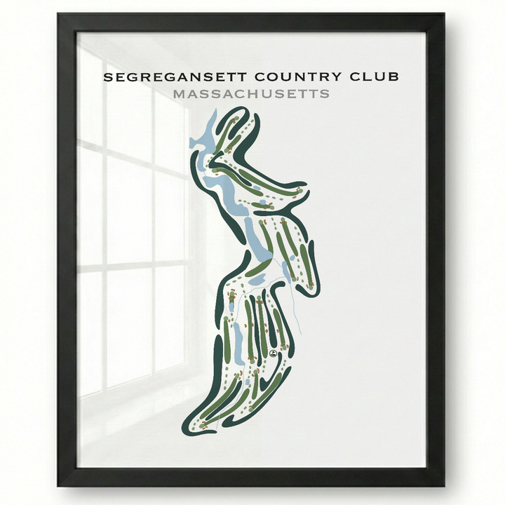 Segregansett Country Club, Massachusetts - Printed Golf Courses