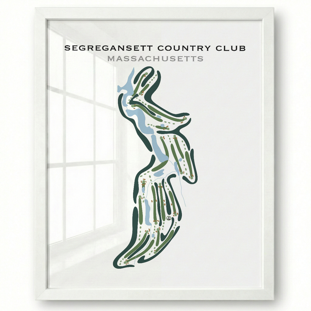 Segregansett Country Club, Massachusetts - Printed Golf Courses