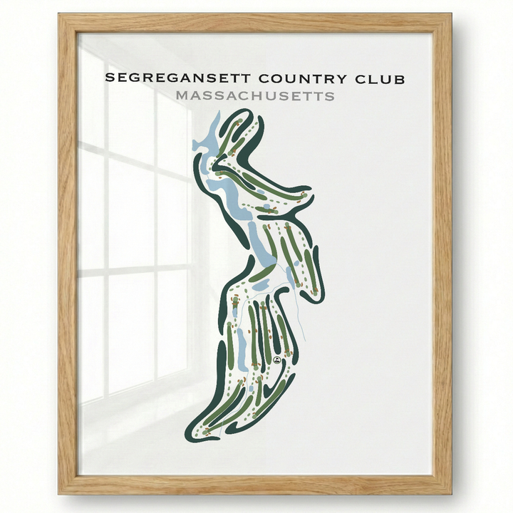 Segregansett Country Club, Massachusetts - Printed Golf Courses