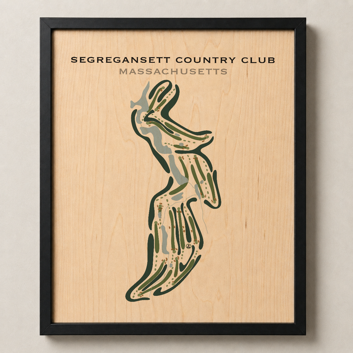 Segregansett Country Club, Massachusetts - Printed Golf Courses