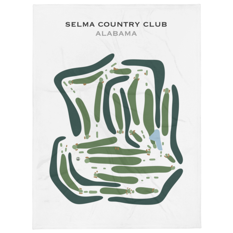 Selma Country Club, Alabama - Printed Golf Courses