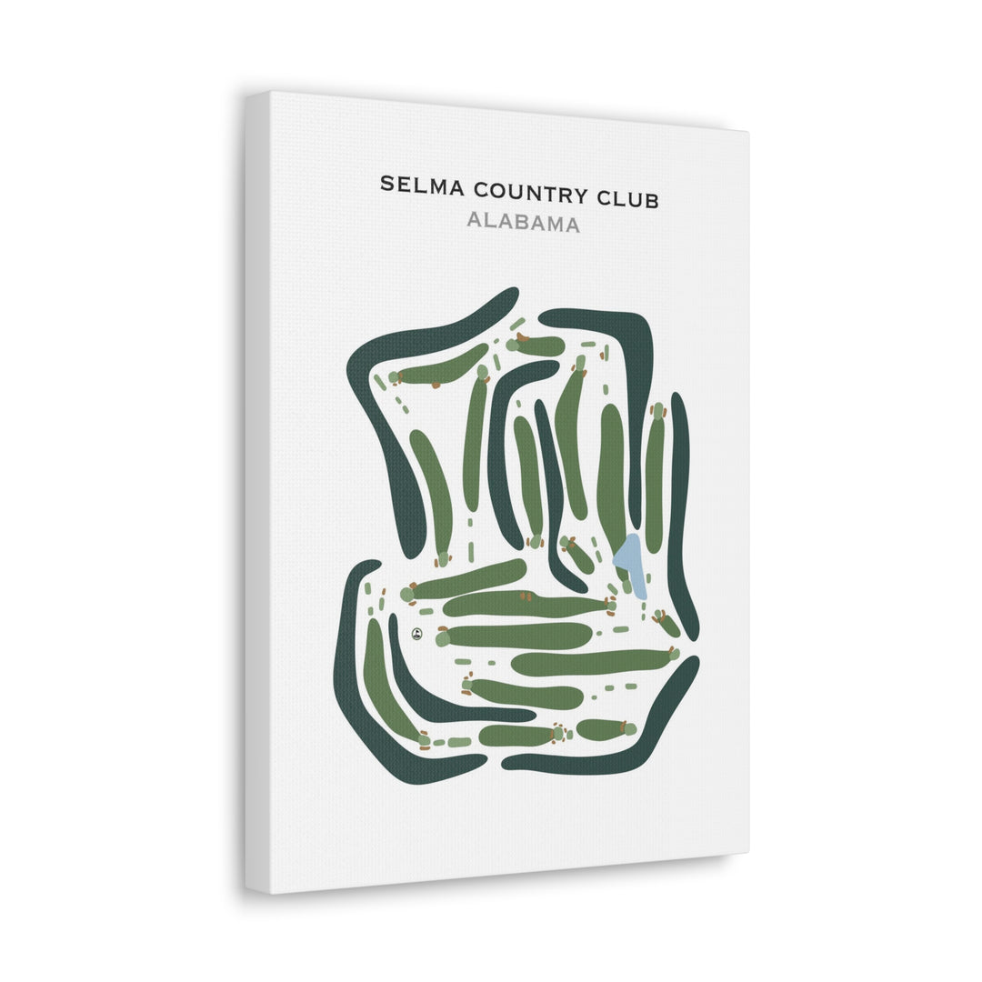 Selma Country Club, Alabama - Printed Golf Courses