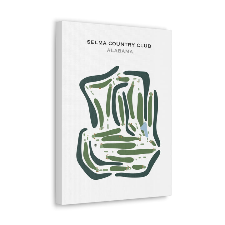 Selma Country Club, Alabama - Printed Golf Courses