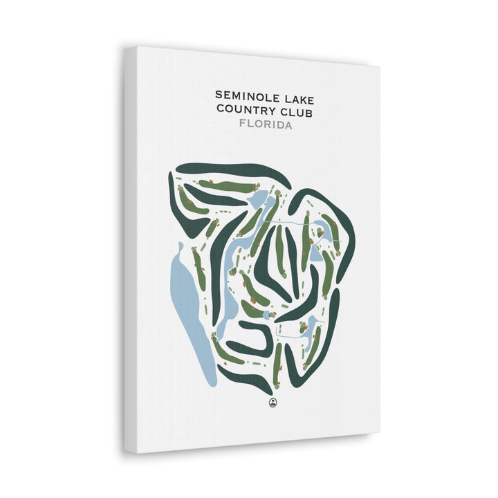 Seminole Lake Country Club, Florida - Printed Golf Courses