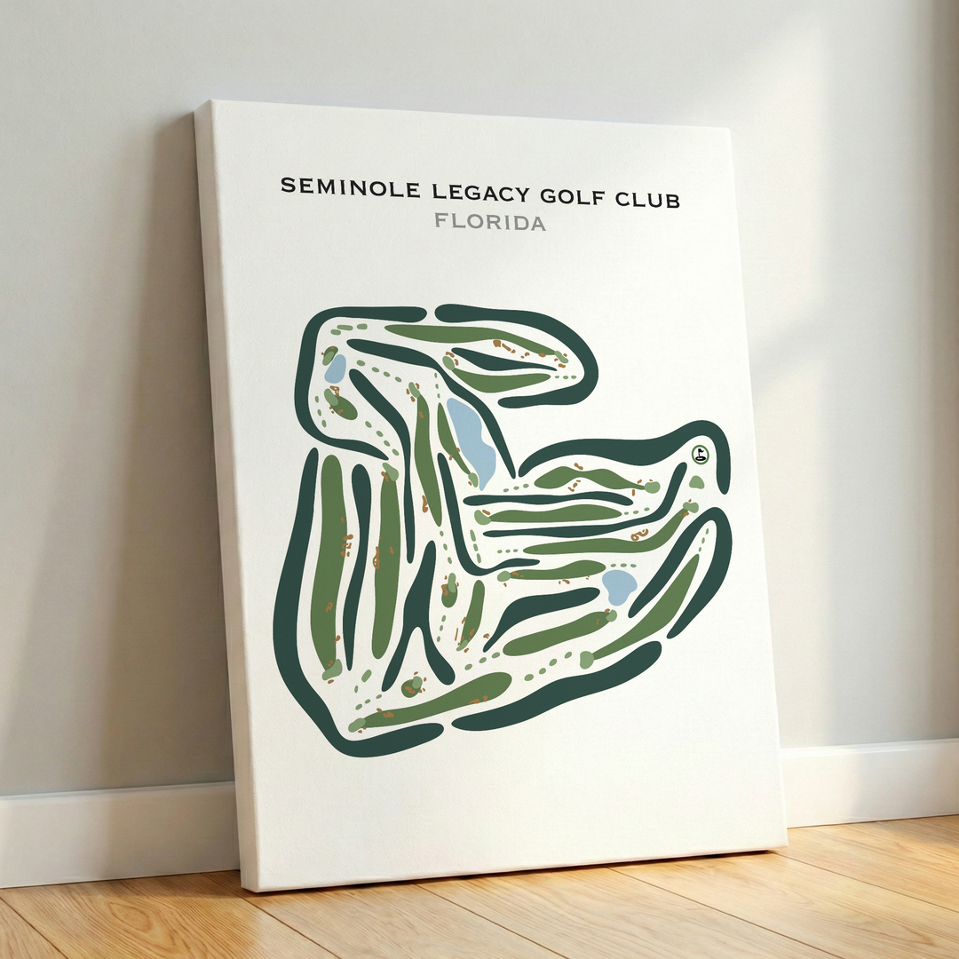 Seminole Legacy Golf Club, Florida - Printed Golf Courses