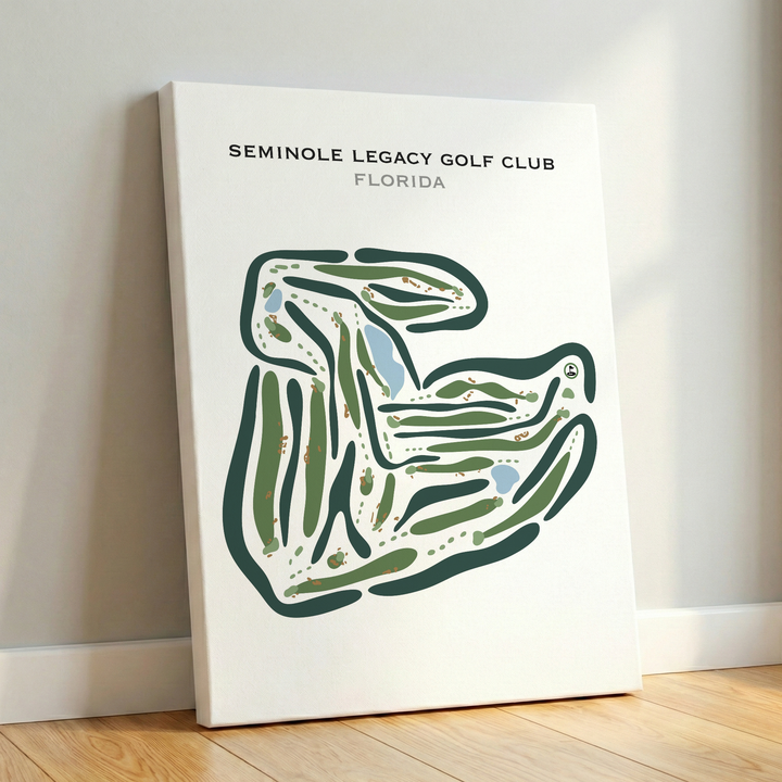 Seminole Legacy Golf Club, Florida - Printed Golf Courses